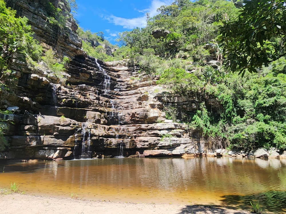 Waterfall on Hoopoe Trail. Image Hanti Kotze